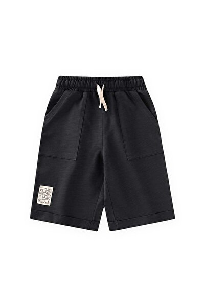 Cigit Label Detailed Capri 8-12 Years Black