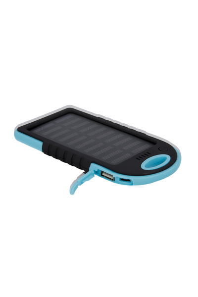 OEM Ηλιακό Power Bank Setty 5000mAh με 2x Θύρες USB-A, Φακό LED & Πιστοποίηση...