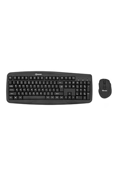 OEM Tellur Basic Σετ Ασύρματο Πληκτρολόγιο και Ποντίκι σε μαύρο χρώμα