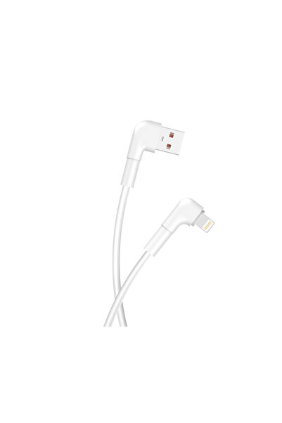 OEM Maxlife - USB to Lightining Cable 2.4A 1m - White