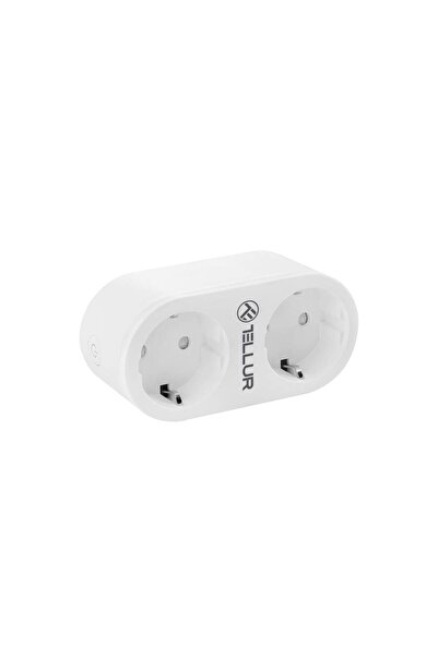 OEM Tellur Smart WiFi AC Dual Plug Διπλή Εξωτερική Πρίζα Ρεύματος WiFi με Ένδ...