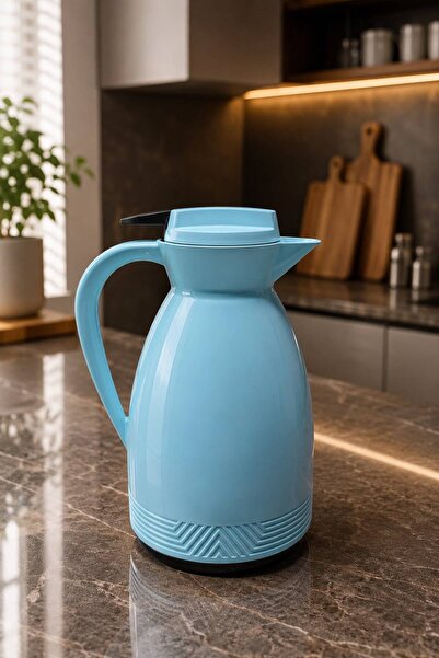 Decopat 1 Liter Special Design Glass Thermos 12 Hours Hot / 24 Hours Cold