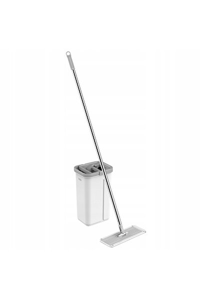 NO BRAND Mop plat TEESA New Clean R13 alb-gri + 2 rezerve