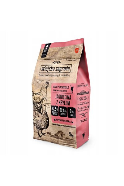 NO BRAND Hrana pentru pisici RURAL GARD Lamb 5 kg