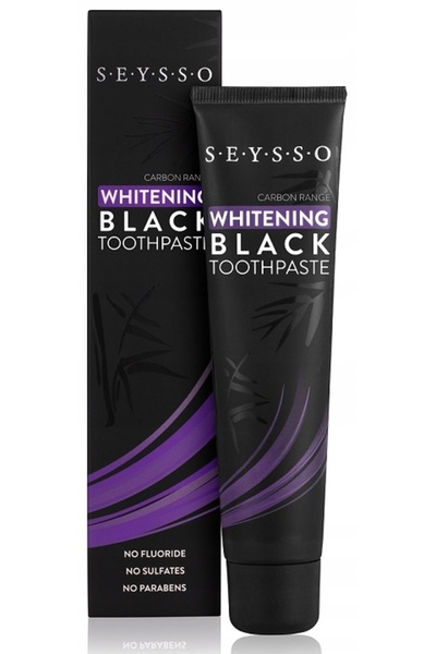 NO BRAND Pastă de dinți SEYSSO Carbon Black 75 ml