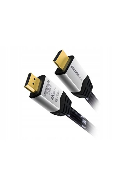 NO BRAND Cablu HDMI - HDMI 4K GOLDENLINE V2.0B 1.5 m