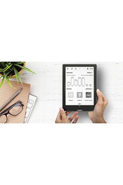 inkbook Cititor de cărți electronice Solaris 6, Ecran iluminat galben