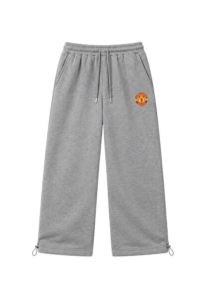 zaee Manchester Embroidered Adjustable Baggy Sweatpants