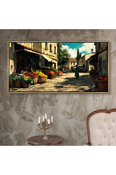Signtouch Advertising Signtouch Floral Boutique Street Canvas Wall Art 60x120...