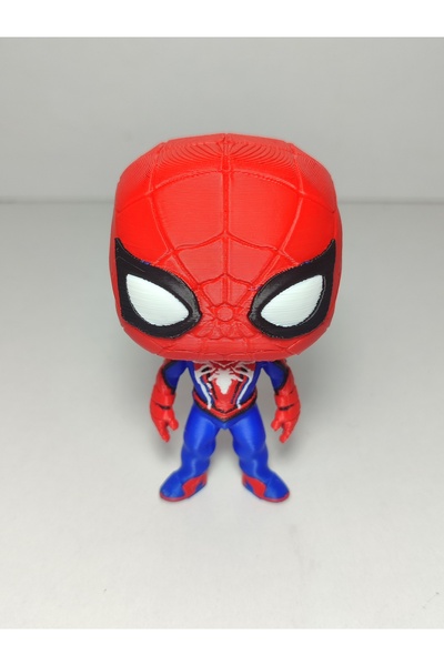Örümcek Adam Figürü 10cm – 3D Baskı Pop Tarzı Biblo, Kişiye Özel Hediye