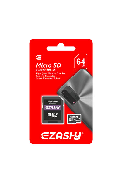 Generic Ezashy Micro SD With Adapter 64 GB
