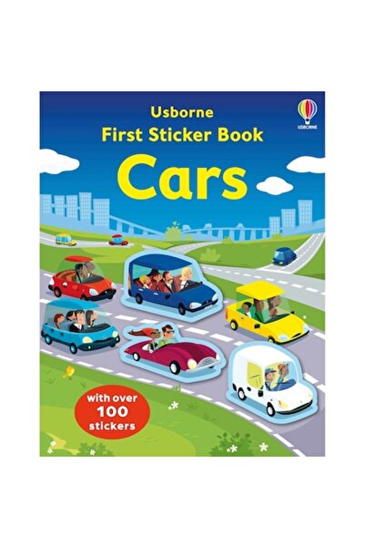 Usborne – First Sticker Book Cars – Sticker Book for Children 3+ years