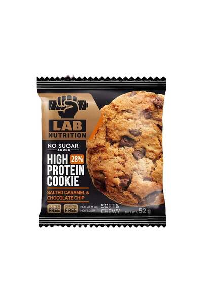 generel High Protein Cookies with Salted Caramel and Chocolate Chips, Sugar-F...