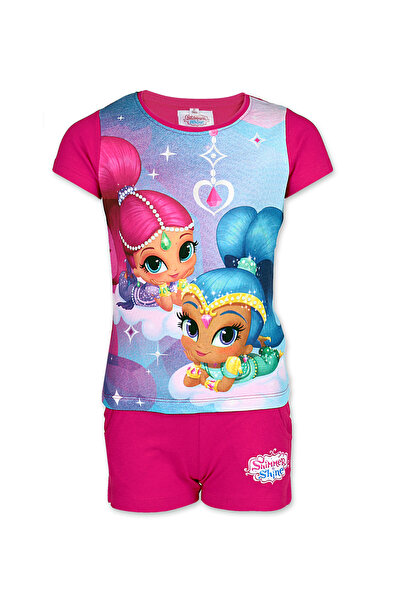 Shimmer And Shine Φούξια καλοκαιρινές πυτζάμες 2-6 ετών με ποιοτική φωτογραφι...