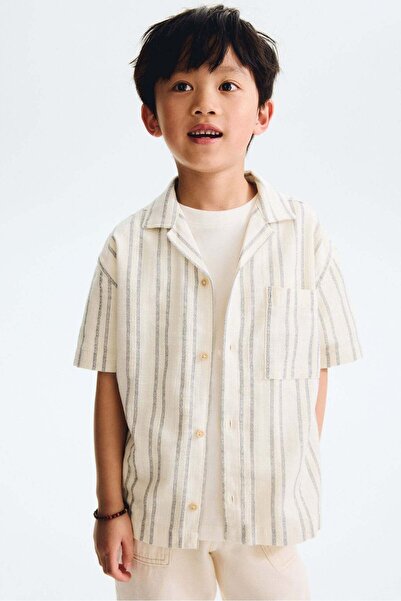H&M Cotton-blend resort shirt