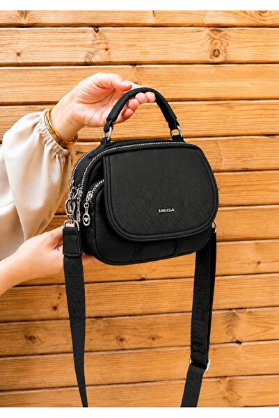 MEGA ÇANTA Original Women's 5-Section Hand and Crossbody Bag (Tm7032)