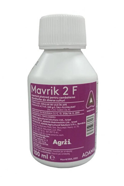 Adama Insecticid Mavrik 2F – Capsuni, Cartof, Floarea-Soarelui, Grau, Mar, Pi...
