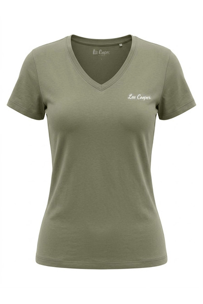 Lee Cooper SADE Γυναικείο μπλουζάκι με άνετη εφαρμογή και στάμπα με λαιμόκοψη...