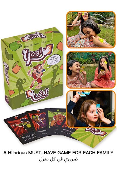 Generic Yogi Funny Yoga Card Games Family Board Games (Arabic) – Highly Inter...