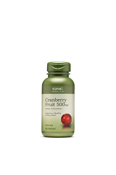 GNC Extract din Fruct de Merisor 500mg (Cranberry Fruit) Herbal Plus 100cps