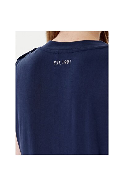 Guess Bluză de damă W5YP52KCYW2 Bleumarin