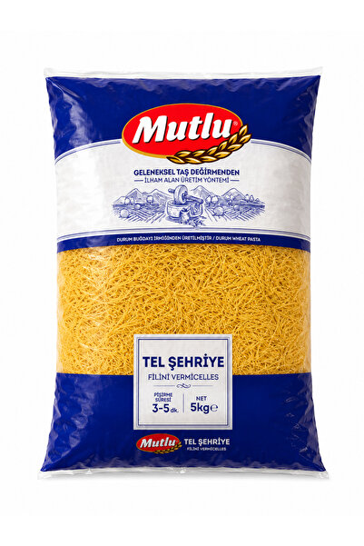 Mutlu Makarna Tel Şehriye 5 KG
