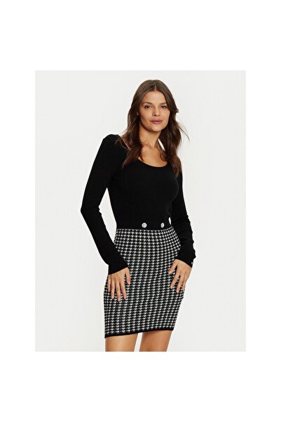 Guess Rochie tricotată de damă W5RK12Z3KX0 Negru