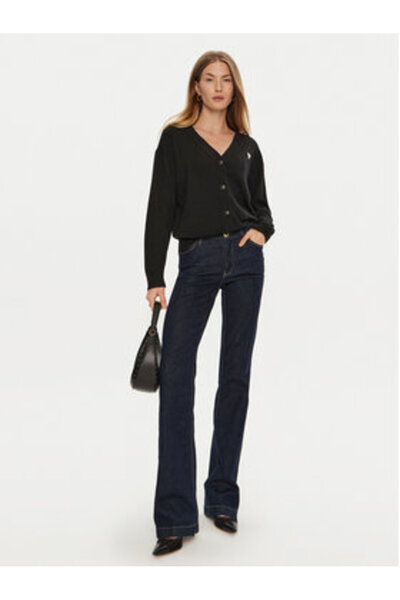 Guess Jeans Γυναικεία Ζακέτα Guess_jeans Μαύρη W4BR16Z3HO2