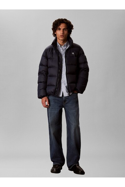 Calvin Klein LS NYLN ZP OFF HOD DOWN PUFR JKT