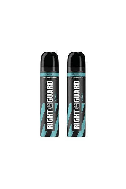 Right Guard Clean Erkek Sprey Deodorant 250ml (2 Adet)