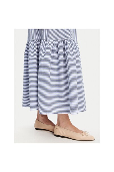 United Colors of Benetton Rochie de vară pentru femei 4SZRDV0B8 Albastru