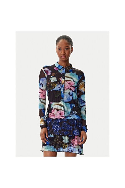 Desigual Rochie de zi cu zi pentru femei 25WWVK10 Multicolor