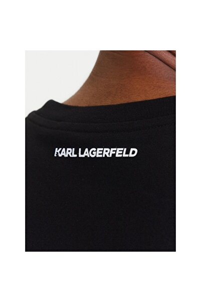 Karl Lagerfeld Γυναικείο T-shirt A3W17105 Μαύρο