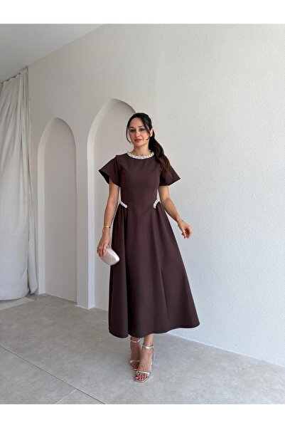 Mooi Butik Φόρεμα - Πολύχρωμο - Γραμμή Α