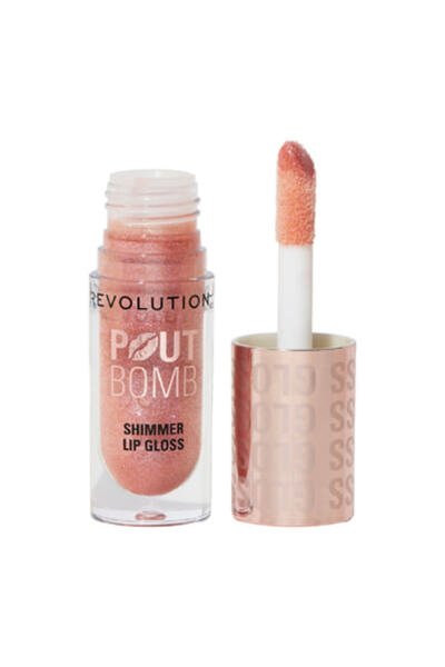 Revolution LIP GLOSS POUT BOMB SHIMMER GLIMMER NUDE