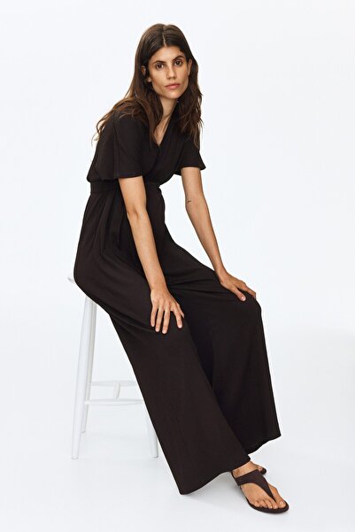H&M MAMA Kısa Kollu ve Kuşaklı Tulum