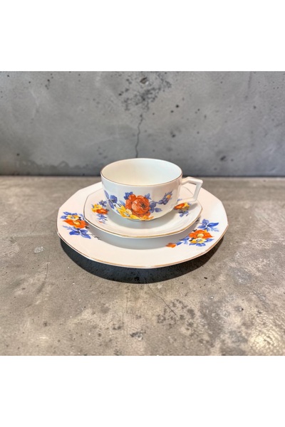 Bavaria Vintage Çay Fincanı ve Pasta Tabağı
