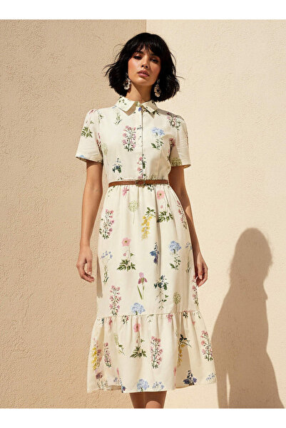 FAV PRINTED SHIRT DRESS