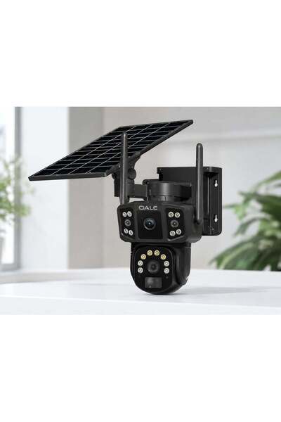 OALE iHome 08 Solar Powered 4G LTE Security Camera, QHD 2K PTZ Outdoor CCTV, ...