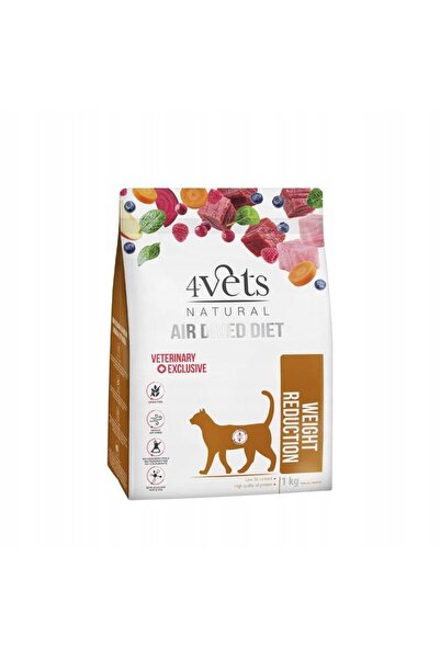 NO BRAND Hrană uscată pentru pisici 4VETS Reducere în greutate 1 kg