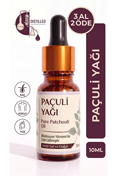 aktarloji Paçuli Uçucu Yağı 10 ml / %100 Saf Ve Doğal / Patchouli Oil