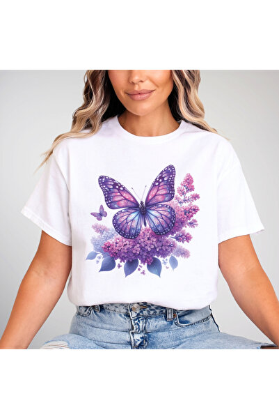 Orielle Tricou Aripi Lila