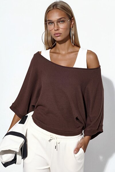 Hiccup Busem Women's Ribbed Crew Neck Sweater