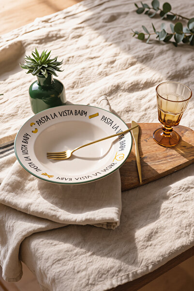 Keramika Pasta La Vista Delta Makarna Tabağı 26 cm 23937