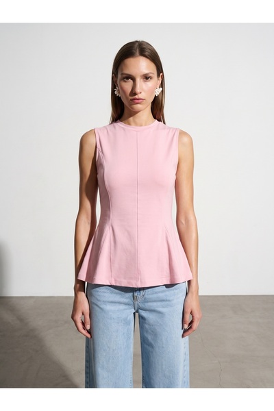 Dilvin 32960 100% Cotton Sleeveless Top