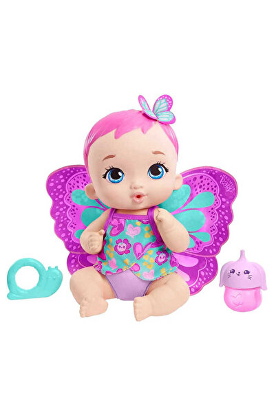 My Garden Baby Kelebek Bebeğimin Bakım Zamanı Pembe Saçlı Bebek GYP10
