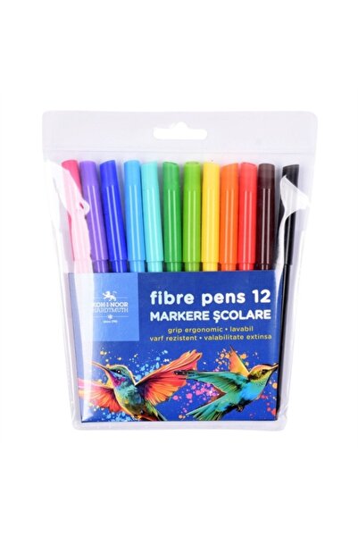 Koh-i Noor Carioci Colibri, 12 culori/set, Koh-I-Noor