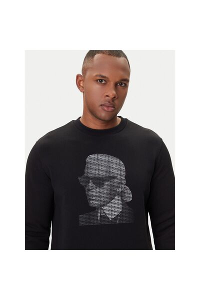 Karl Lagerfeld Bluză bărbați 705031 554906 Negru