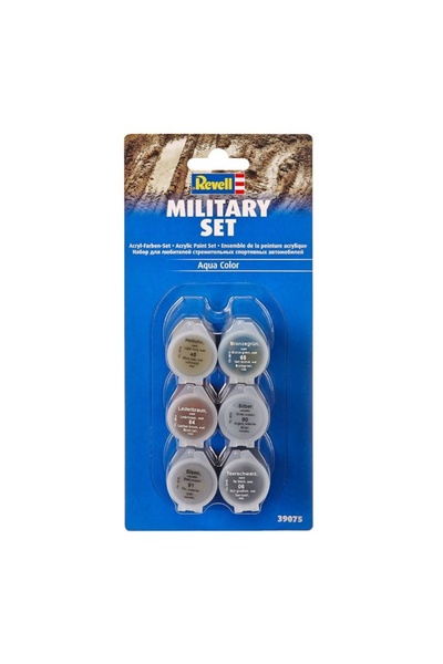 Revell Set de vopsele militare pentru modele, 6 culori, 5 ml
