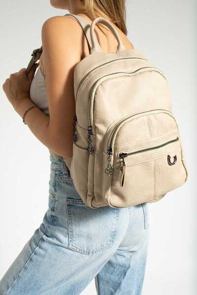 WİKİDAYS.S MODA TRENDİ Fiona Multi-Eye Women's Backpack